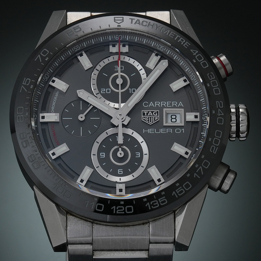 TAG Heuer(USED)태그호이어  CAR201W 까레라 크로노 스틸 시계